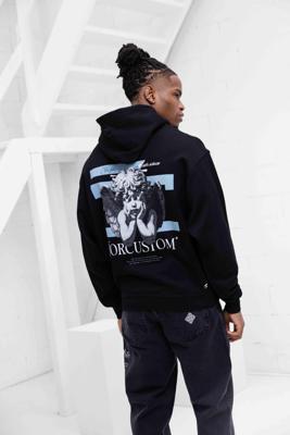 Jorcustom Angel 2.0 Oversized Hoodie Heren Zwart - Maat M - Kleur: Zwart | Soccerfanshop