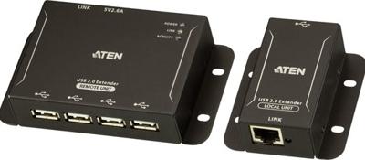 ATEN UCE3250 4-Poorts USB 2.0 CAT5 Extender tot 50 Meter ATEN UCE3250 4-Poorts USB 2.0 CAT5 Extender tot 50 Meter