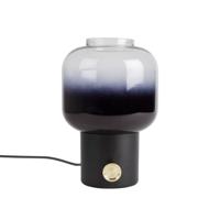 Zuiver Tafellamp 'Moody' Glas, kleur Zwart - thumbnail
