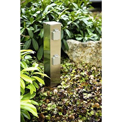 Heitronic 35461 Buitenstopcontact RVS Aanraakbeveiliging