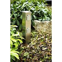 Heitronic 35461 Buitenstopcontact RVS Aanraakbeveiliging - thumbnail