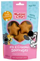 Hondensnack collageen sterretjes 100g - thumbnail