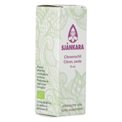 Sjankara Citroenschil Ess. Olie 11ml Bio