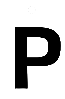 Metafranc Plakletter 35Mm Zwart P - WU0511300