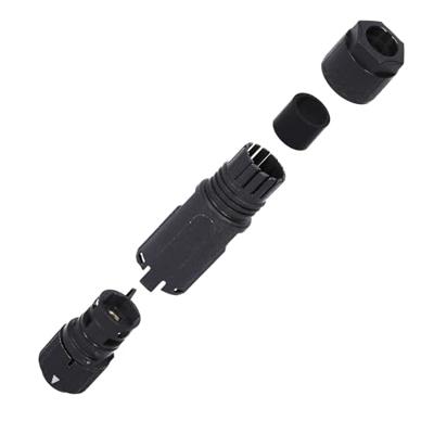 Wieland Electric 46.031.4553.1 Ronde connector Koppeling, recht Totaal aantal polen: 2 + PE Serie (ronde connectoren): RST® MINI 1 stuk(s)