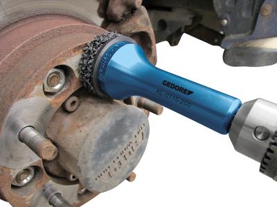 Gedore Automotive 3463931 KL-0115-200 wielnaafschuurmachine voor tapeinden, personenautos