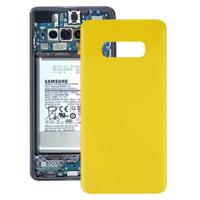 Batterij achtercover voor Galaxy S10e SM-G970F/DS SM-G970U SM-G970W (geel) - thumbnail