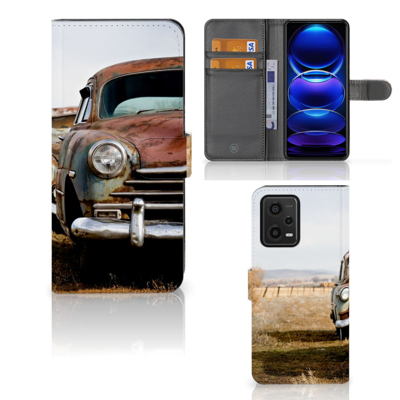 Xiaomi Redmi Note 12 5G | Poco X5 | Telefoonhoesje met foto | Vintage Auto