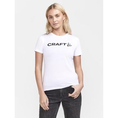 Craft 1913422 Community Logo SS Tee W - White/Melange - S