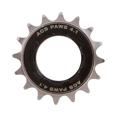 Freewheel BMX 16t 3/32 ACS Paws 4.1 nikkel zwart