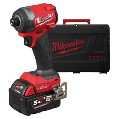 Milwaukee M18 FUEL™ ONEID3-502X ONE-KEY™ Accu slagschroevendraaier 226Nm 18V 5.0Ah in HD-Box - 4933492804