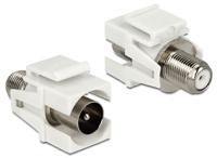 Delock 86335 F-inbouwmodule Keystone 1 stuk(s) - thumbnail