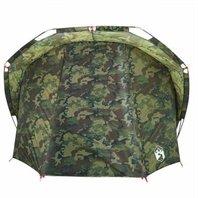 VidaXL Vistent 4-persoons waterdicht camouflage