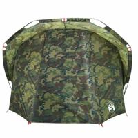 VidaXL Vistent 4-persoons waterdicht camouflage - thumbnail