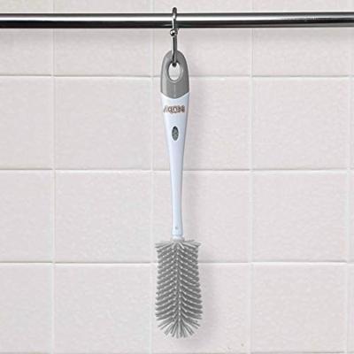 Nuby Silicone Flessenborstel met Houder