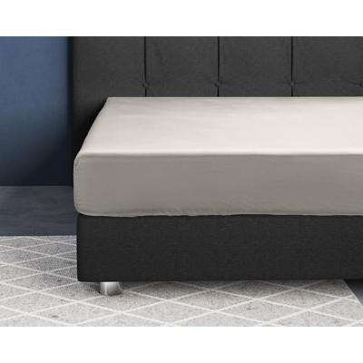 Primaviera Deluxe Satijnen Hoeslaken Creme 200 x 220 cm