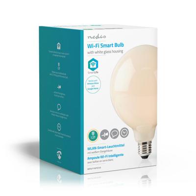 Wi-Fi Smart LED-Lamp | E27 | 125 mm | 5 W | 500 lm | Wit Wi-Fi Smart LED-Lamp | E27 | 125 mm | 5 W | 500 lm | Wit