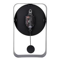 Karlsson Charm Tafel/Wandklok Zwart - thumbnail