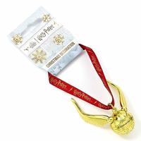Harry Potter tree ornament 3D Golden Snitch - thumbnail