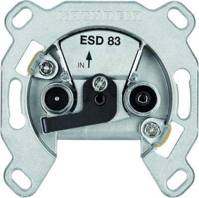Kathrein ESD 83 Antennedoos BK, DAB+, Satelliet, TV, FM Schroefbevestiging, Inbouw (in muur) Enkele aansluitdoos