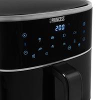 Princess 01.182244.01.001 Airfryer 6 l 1500 W Anti-aanbaklaag, Heteluchtfunctie, Timerfunctie, Instelbare temperatuur, Met display Zwart - thumbnail