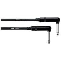 Cordial CFI 1,5 RR Jackplug Jack Kabel [1x Jackplug male 6,3 mm - 1x Jackplug male 6,3 mm] 1.50 m Zwart Flexibel - thumbnail