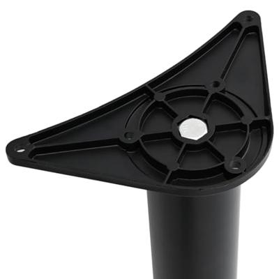 VidaXL Tafelpoten in hoogte verstelbaar zwart 870 mm 4 st