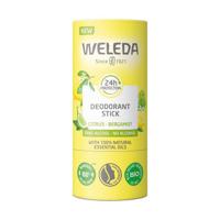 Weleda Deodorant stick citrus + bergamot 24U 50 Gram - thumbnail