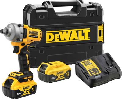 DeWalt DCF891P2T | 18V XR | Accu Slagsmoersleutel | 1/2" | 2 x 5.0Ah accu + lader | in T-Stak DCF891P2T-QW DeWalt DCF891P2T | 18V XR | Accu Slagsmoersleutel | 1/2" | 2 x 5.0Ah accu + lader | in T-Stak DCF891P2T-QW
