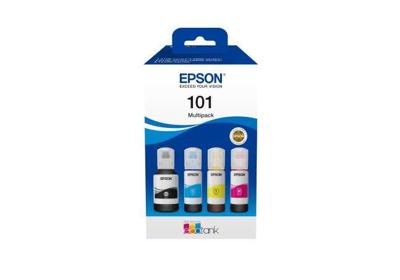 Epson 101 Multipack Zwart, Cyaan, Magenta, Gele inktcartridge Epson 101 Multipack Zwart, Cyaan, Magenta, Gele inktcartridge