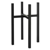 Mica Decorations Ascot Plantenstandaard XL - H49,5 cm - Zwart - thumbnail