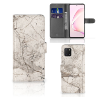 Samsung Note 10 Lite | Bookcase | Marmer Beige - thumbnail