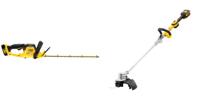 DeWALT DCMST561HT-QW 18V XR complete set met heggenschaar en grastrimmer - thumbnail