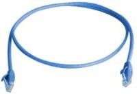 Telegärtner 100008597 RJ45 Netwerkkabel, patchkabel CAT 5e U/UTP 3.00 m Hemelsblauw Vlambestendig, Halogeenvrij 1 stuk(s) - thumbnail