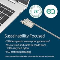 Kensington EQ laptopslot NanoSaver 2.0, met sleutel - thumbnail