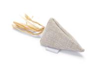 Beeztees Catnip Kussentje Yeti - Kattenspeelgoed - Beige - 20 cm - thumbnail