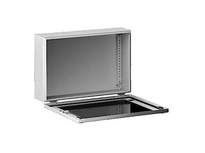 Rittal KX 1611.000 Installatiebehuizing, Wandbehuizing 400 x 300 x 155 Plaatstaal Grijs-wit (RAL 7035) 1 stuk(s) Rittal KX 1611.000 Installatiebehuizing, Wandbehuizing 400 x 300 x 155 Plaatstaal Grijs-wit (RAL 7035) 1 stuk(s)