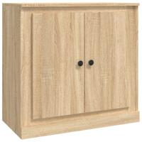 Dressoir 70x35,5x67,5 cm bewerkt hout sonoma eikenkleurig - thumbnail