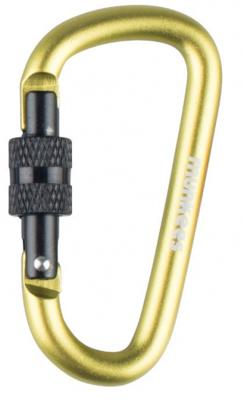 Munkees karabijnhaak D-Shape schroefsluiting 6 x 60 mm groen Munkees karabijnhaak D-Shape schroefsluiting 6 x 60 mm groen