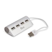 USB-HUB 4 Poorten Quick Media 222504 Apple HOT SWAPPABLE - thumbnail