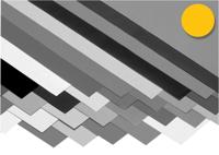 Creativ Company Karton, vel 50x70 cm, 270 gr, sun yellow, 10 vel/ 1 doos - thumbnail