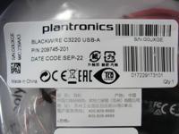 POLY Blackwire C3220 Headset Hoofdband USB Type-A Zwart - thumbnail