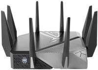 ASUS ROG Rapture GT-AXE11000 Tri-band WiFi 6E Extendable Gaming Router, 6GHz Band, 2.5G Port, Triple-level Game Acceleration, VPN Fusion, levenslange gratis netwerkbeveiliging, 4G 5G Router vervanger - thumbnail