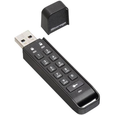 iStorage datAshur® Personal2 USB-stick 64 GB Zwart IS-FL-DAP3-B-64 USB-A 3.2 Gen 1