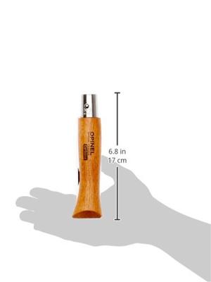 Zakmes Opinel nº5 Koolstofstaal beukenhout 6 cm