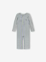 Gestreepte onesie Aster KONGES SLOJD blauw, gestreept - thumbnail