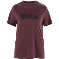 Fjallraven Logo T-shirt Dames Port L - thumbnail