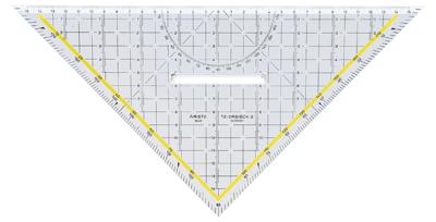 Aristo AR-1648/2 Tekendriehoek 32,5 Cm Met Greep