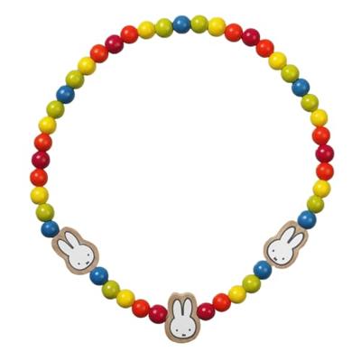 Bambolino Toys Houten kralen ketting nijntje