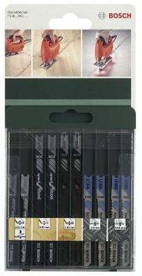Bosch Accessories 2609256776 10-delig Decoupeerzaagbladen-set U-schacht 10 stuk(s)